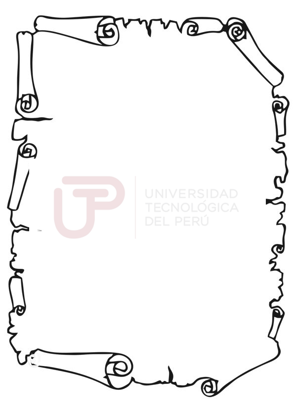 Caratula para Universidad Tecnológica del Perú (UTP)