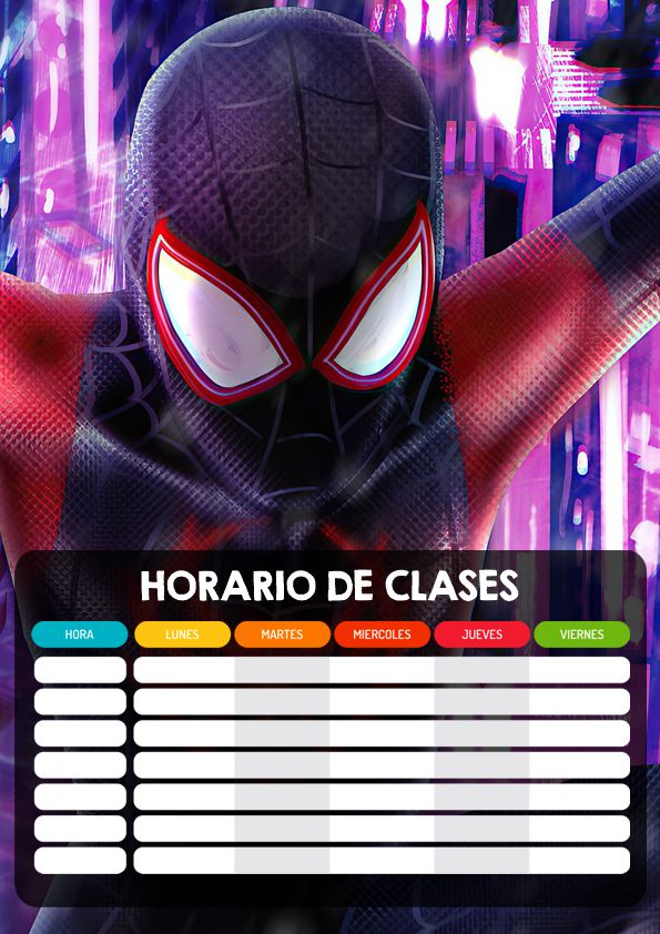 ▷ 🚀 Los MEJORES Horario de Spider-Man ✔️ 【2023 】
