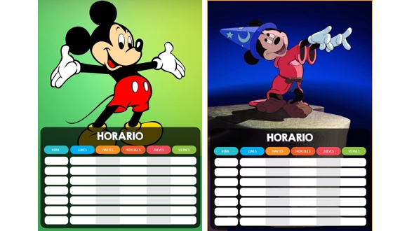 horarios de mickey mouse