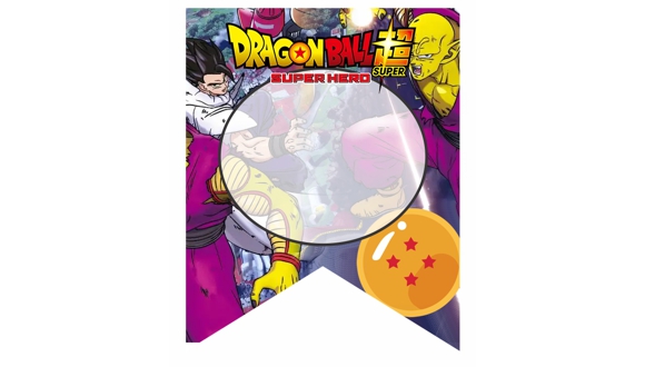 kit de dragon ball super hero para cumpleaños