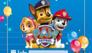 tarjeta de cumpleaños de paw patrol