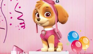 tarjeta de invitacion de paw patrol