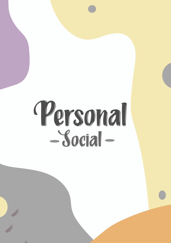 Portadas de Personal Social Aesthetic