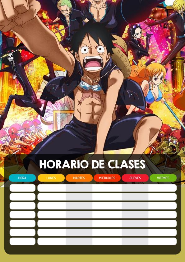 Horarios de One Piece