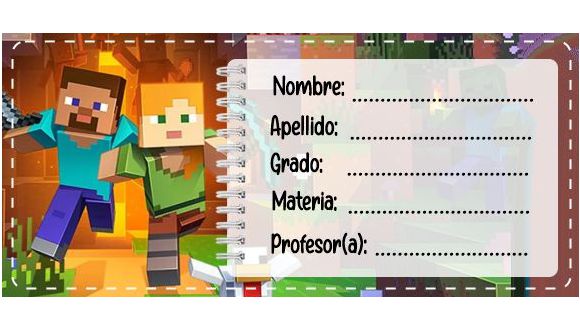 Etiquetas de Minecraft