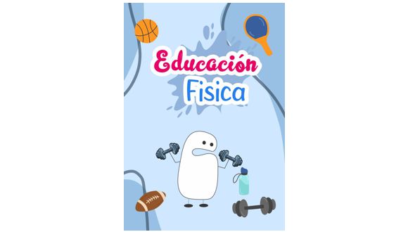 Portadas de Educación Física con Flork