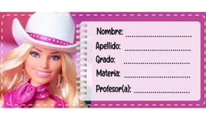 Etiquetas de Barbie