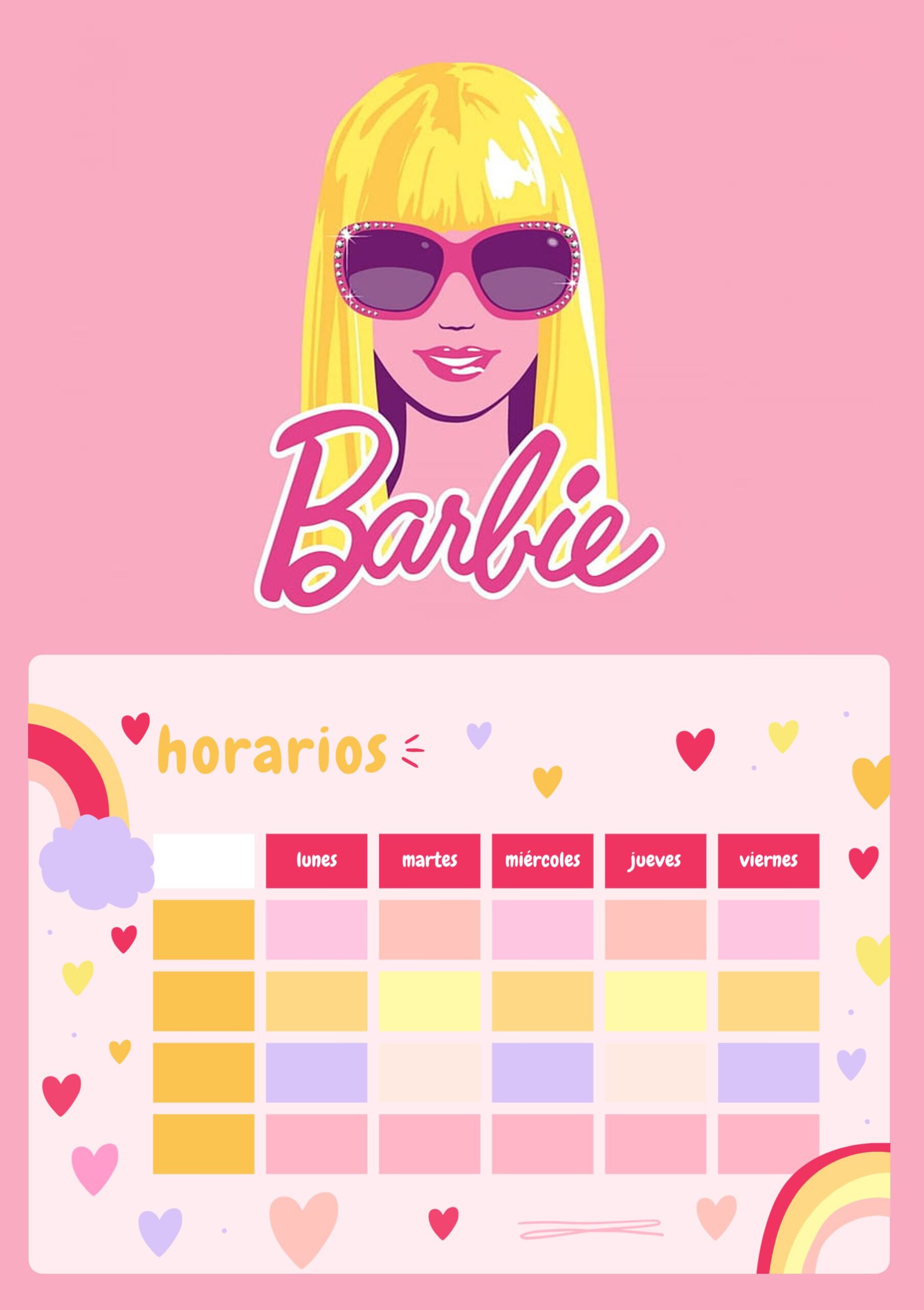 Horarios de Barbie