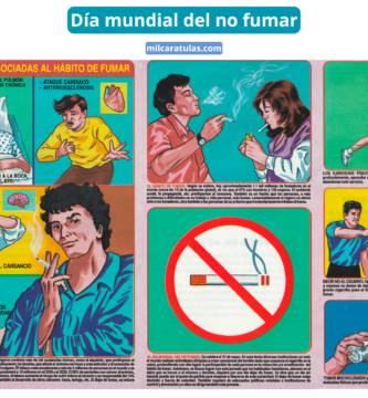Lamina de Día mundial del no fumar