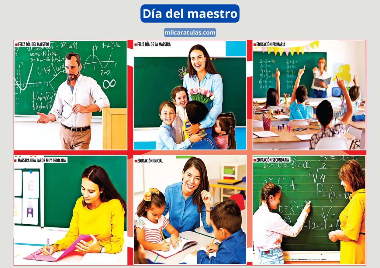 Lamina de Día del maestro